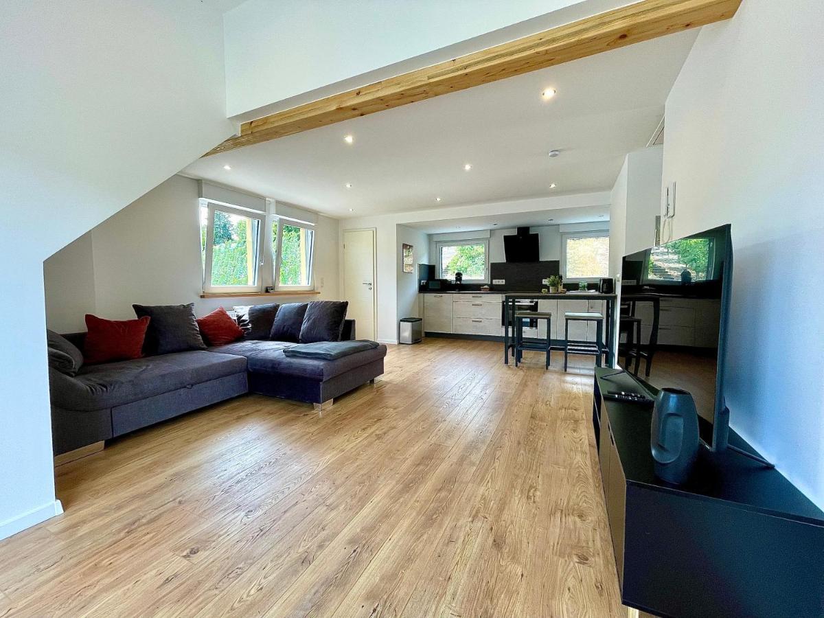 Sky Apartment, Blick Zur Mosel, Grosser Balkon, Kaffeemaschine, Smart Tv Zell an der Mosel Ngoại thất bức ảnh